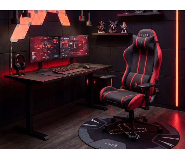 Diablo Chairs X-one 2.0 King  Bloody Mary - 1543234 - zdjęcie 4